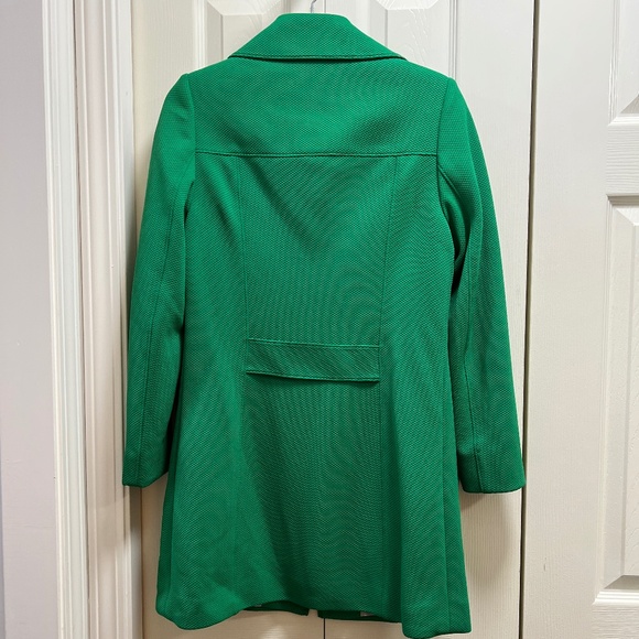 Nauge, emerald green pea coat - Picture 2 of 3
